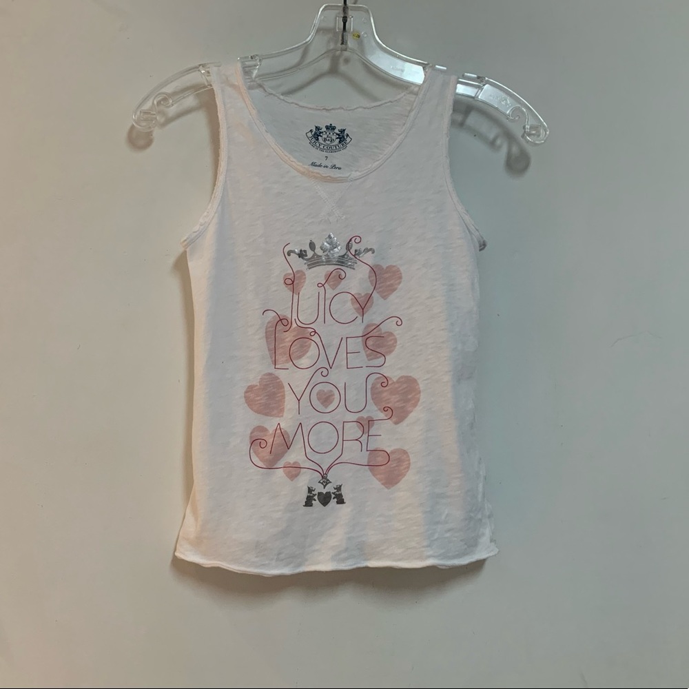 Juicy Couture Kids Love & Hearts Tank